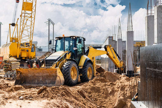 Construction Equipment at Work