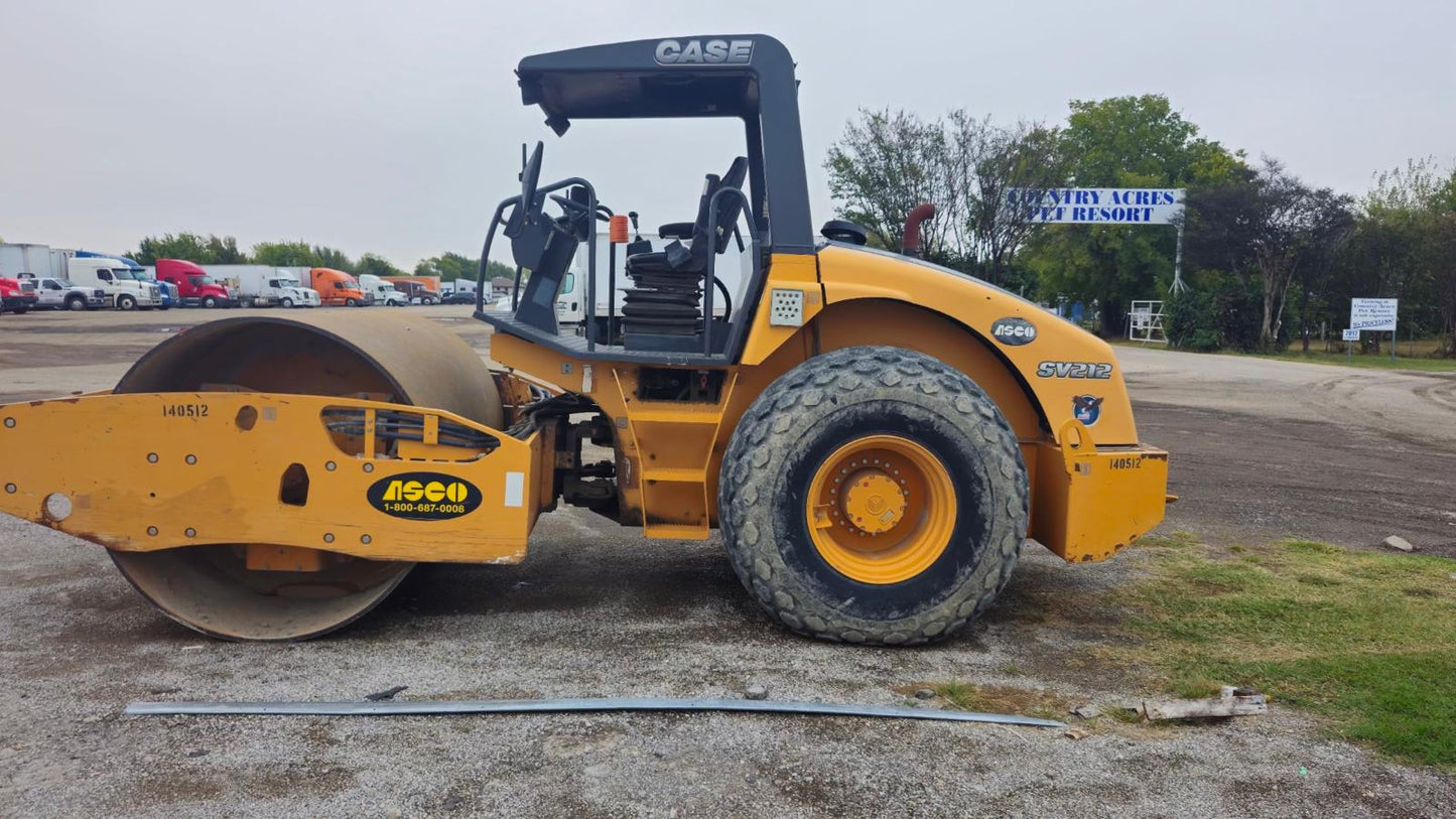 2014 Case SV212 Vibratory Smooth Drum Roller