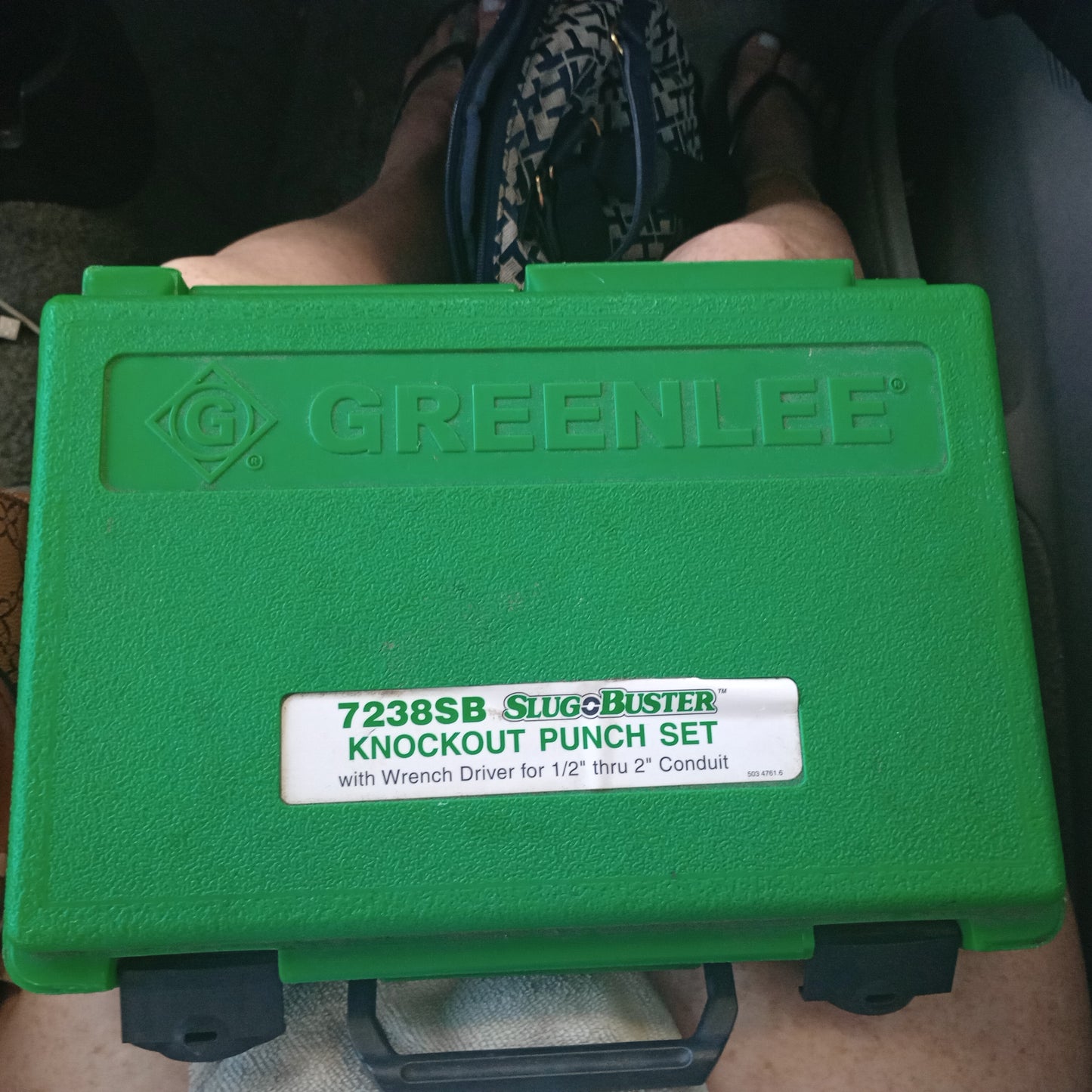 Greenlee 7238SB Knockout Punch Set