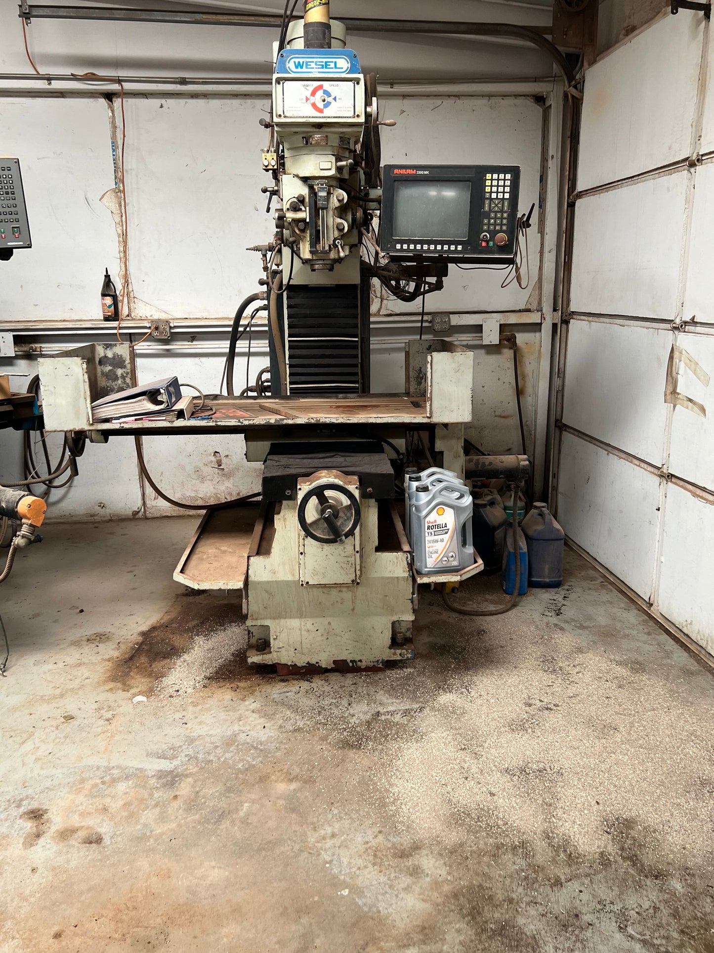 MF8180CNC WESEL MANFORD Vertical CNC Bed Mill