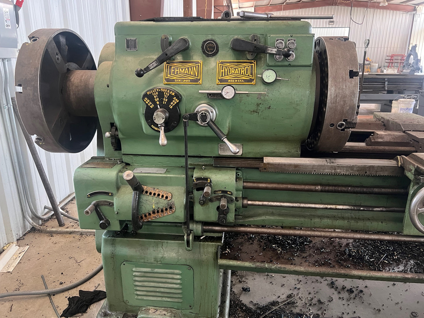 Lehman Manual Lathe for Heavy-Duty Tasks