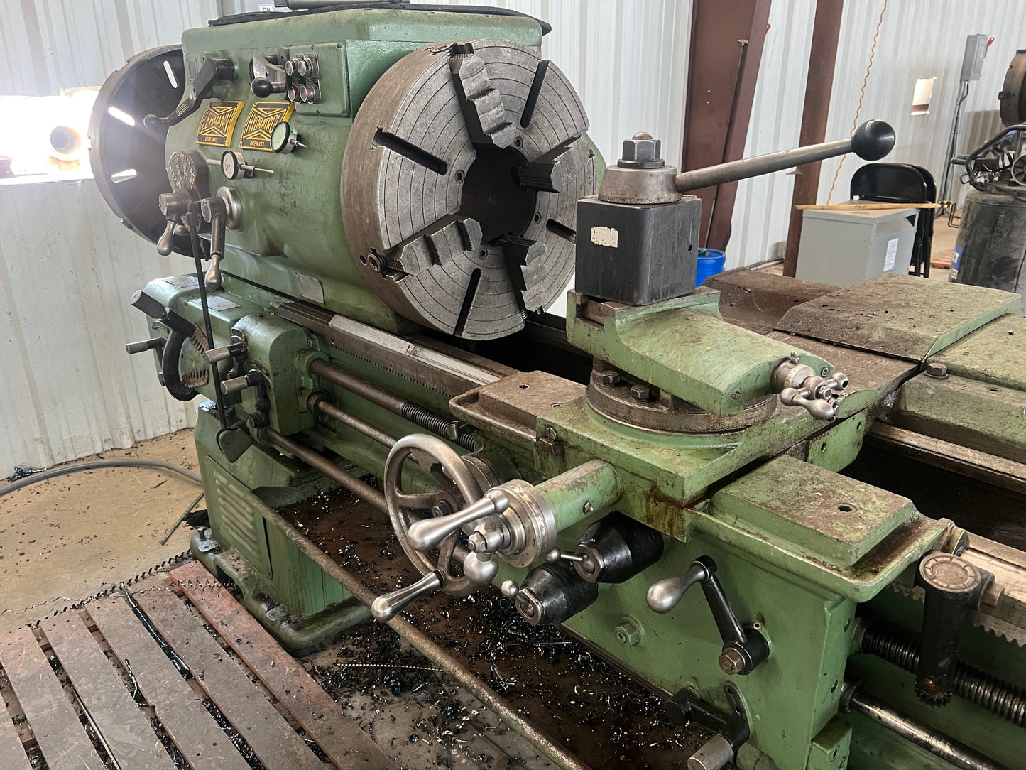 Lehman Manual Lathe for Heavy-Duty Tasks