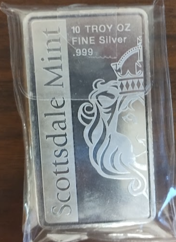 10 Ounce Silver Bar | St. Michael