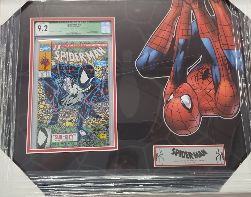 Spider-Man #13 Signed by Stan Lee and Todd McFarlane (Marvel Comics, August 1991) - Rare Collectible Comic Book