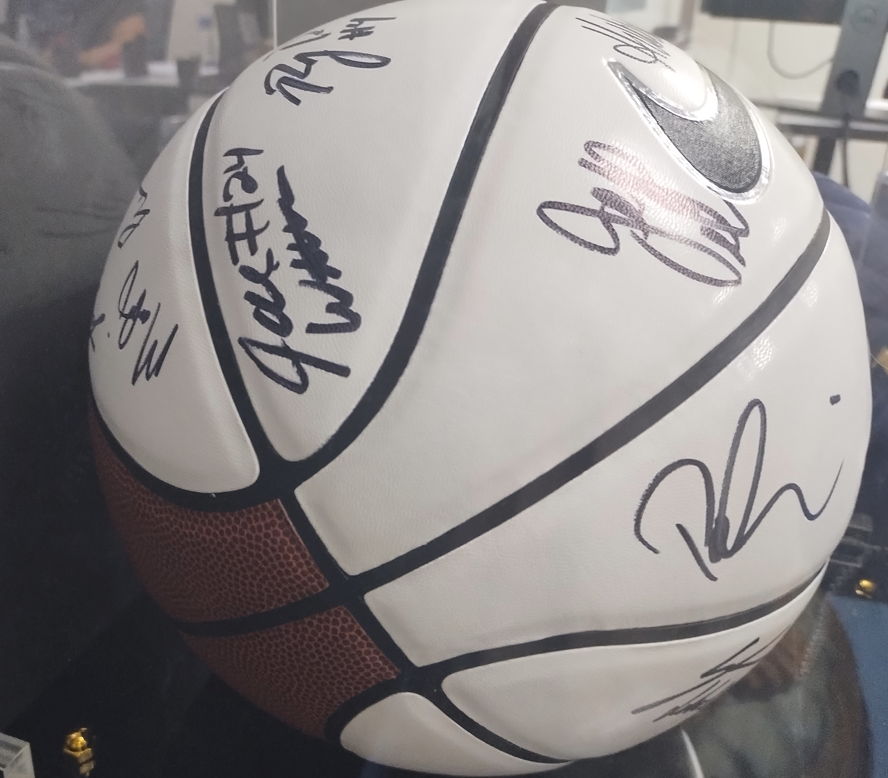 Basketball Signed by Every Member of the 2023-24 UNC Men's Basketball Team - Exclusive Sports Memorabilia