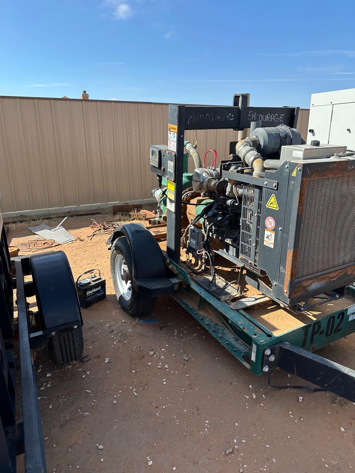 2019 Pioneer 4x4 Transfer Pump