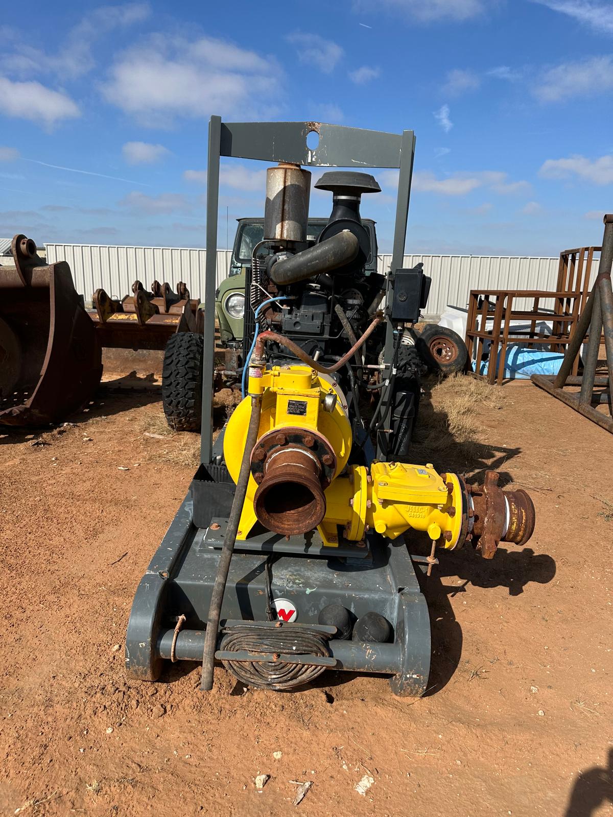 2019 6x6 Wacker Neuson Transfer Pump