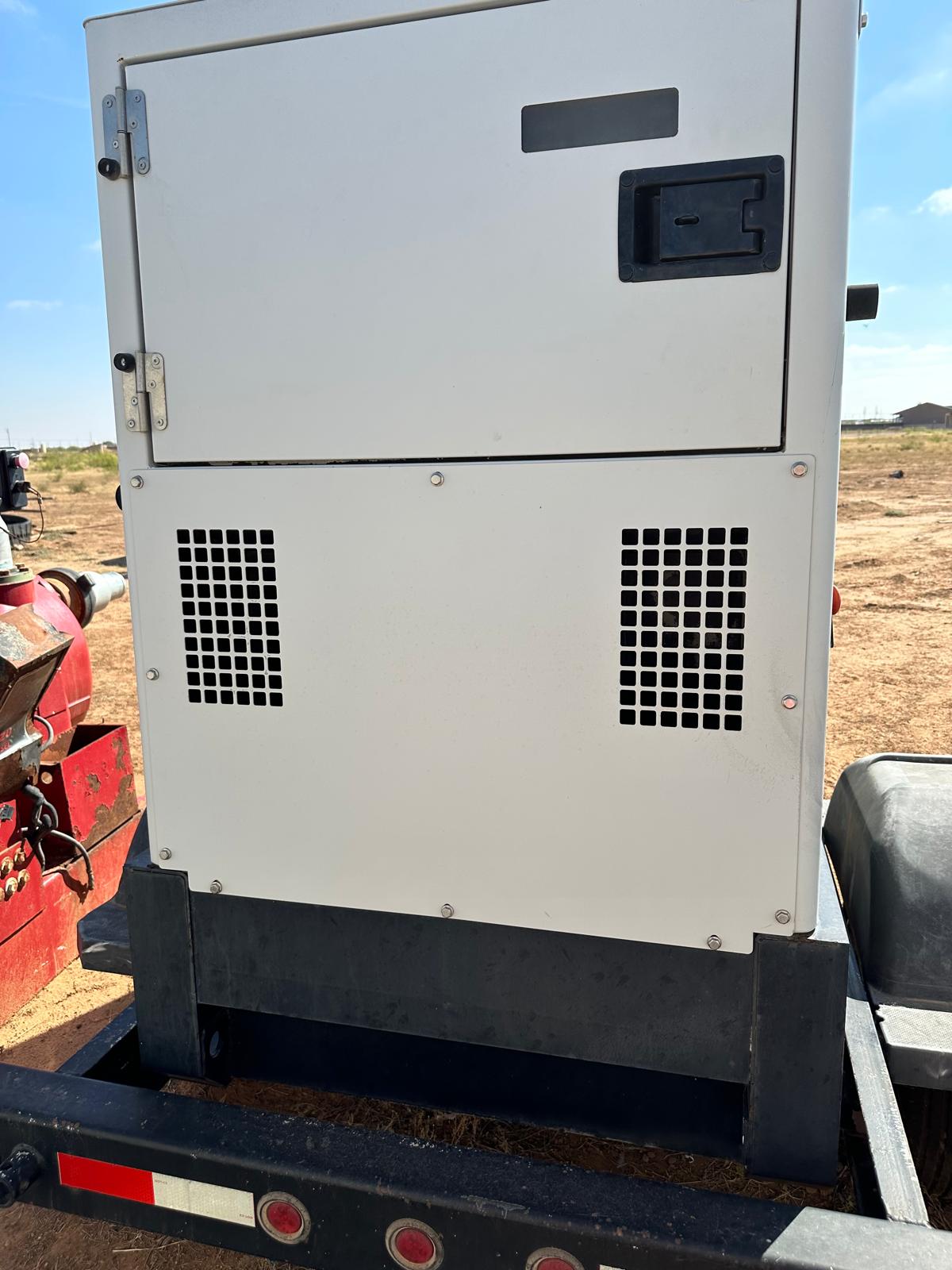 2018 Hipower Trailer Mounted Generator 45kw