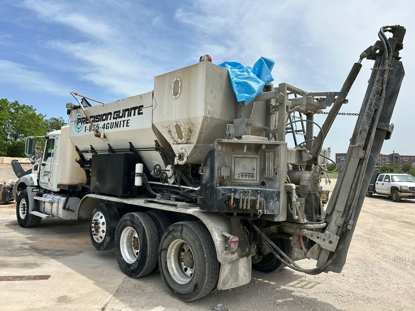 2021 Mack Granite With Frac Gunite Mixer