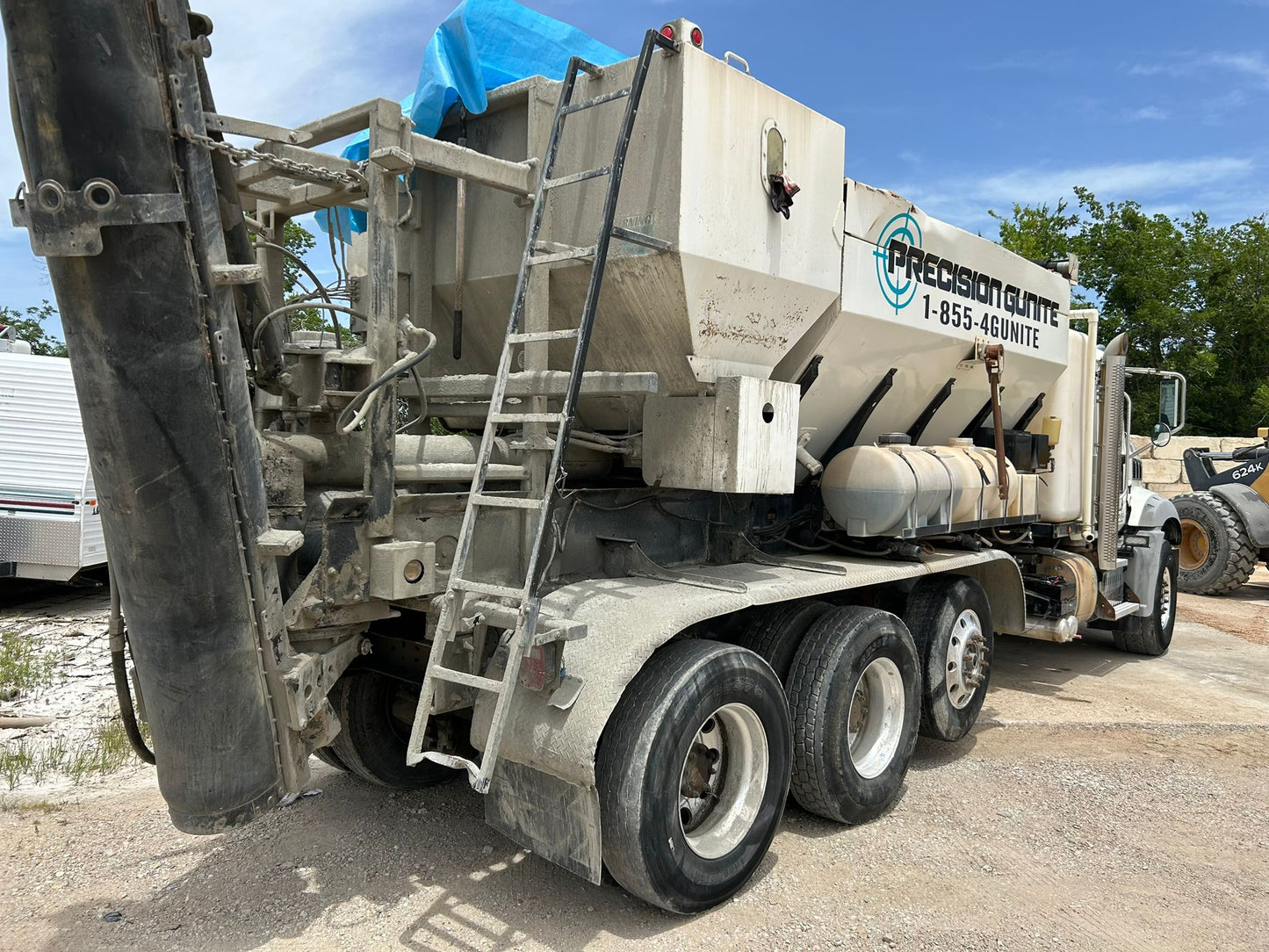 2021 Mack Granite With Frac Gunite Mixer