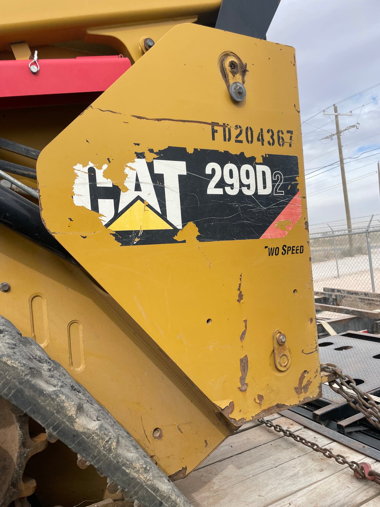 CAT Track Loader Skidsteer 299D