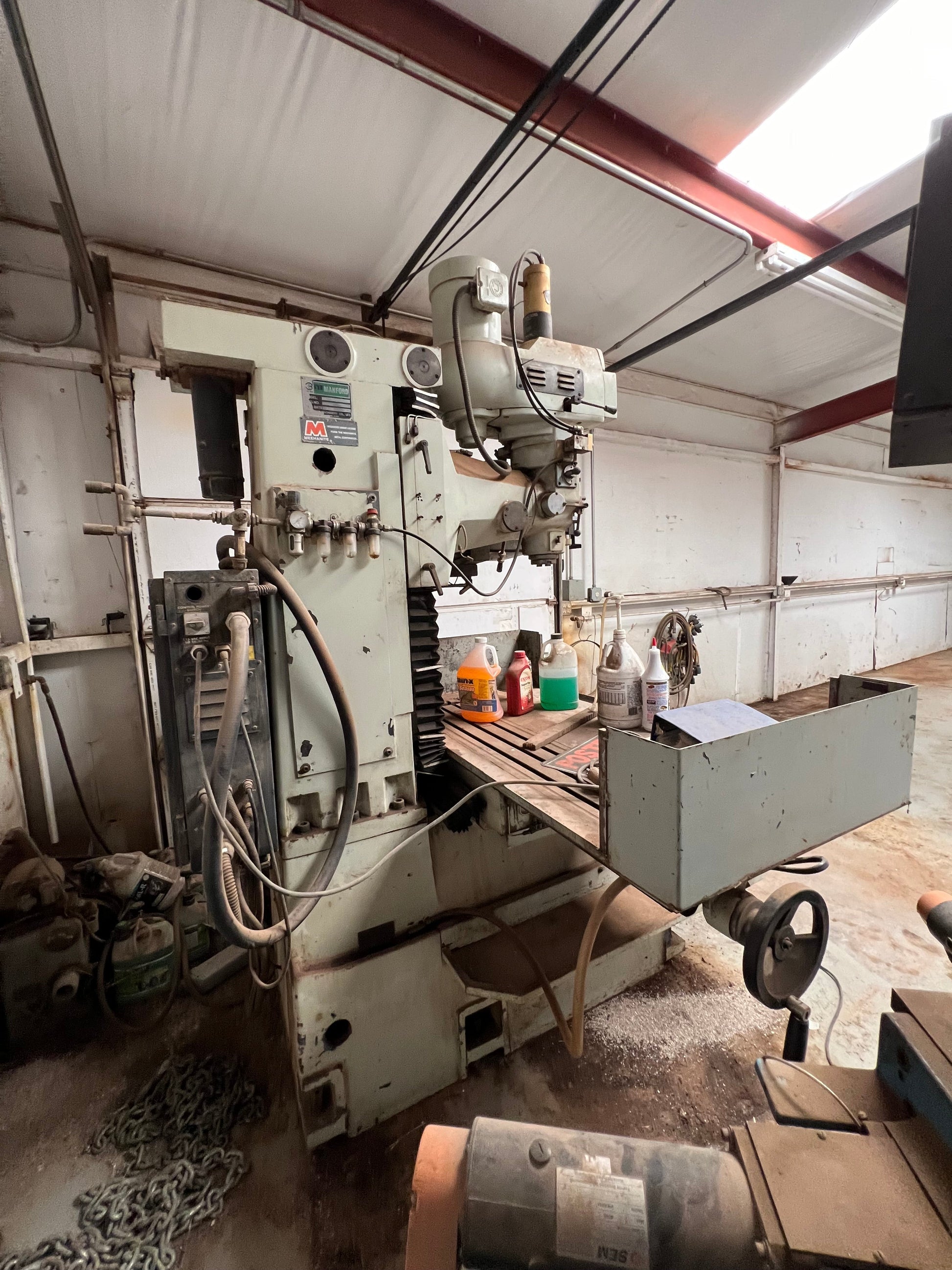 MF8180CNC WESEL MANFORD Vertical CNC Bed Mill