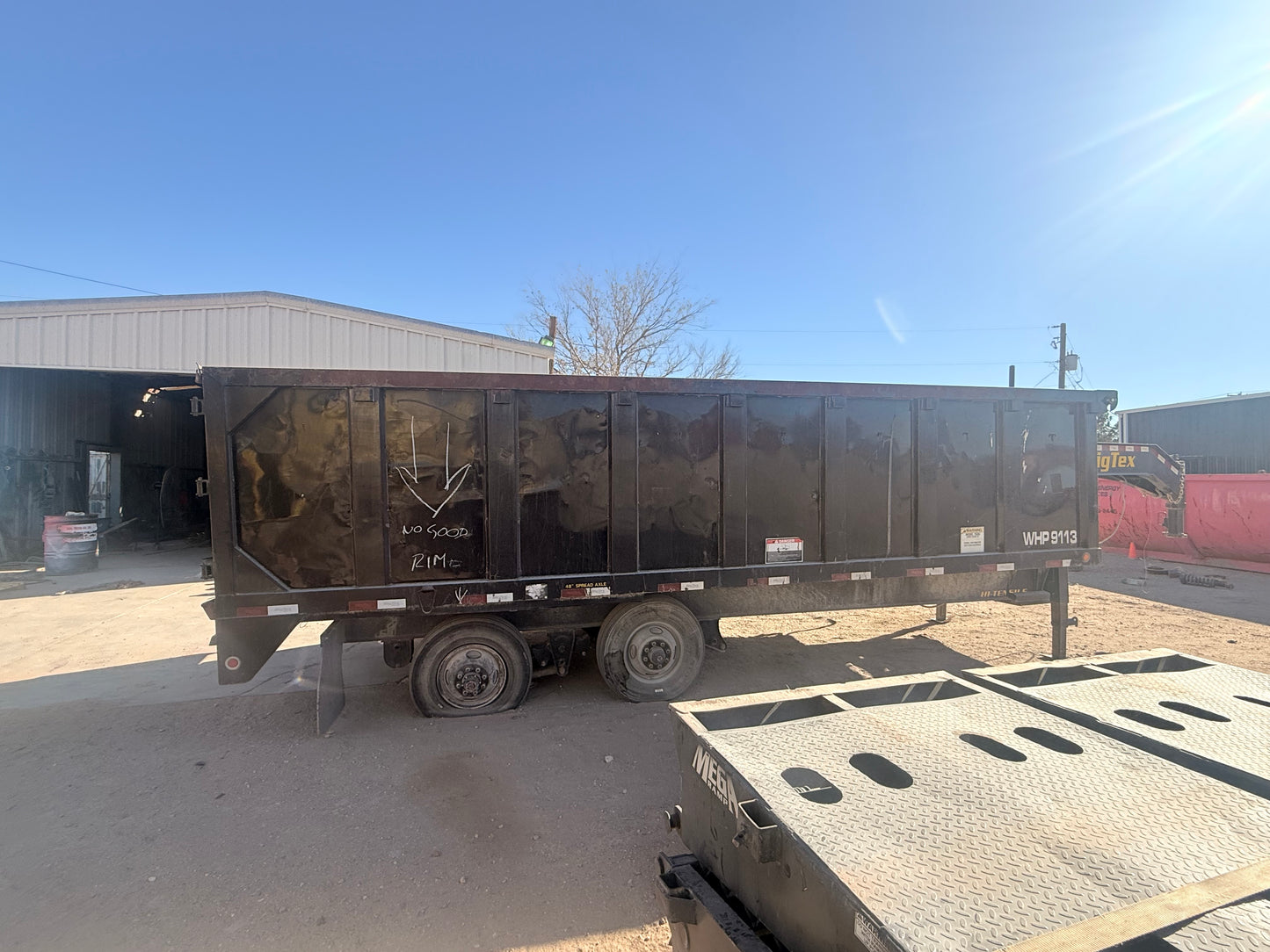2017 Big Tex Dump Trailer