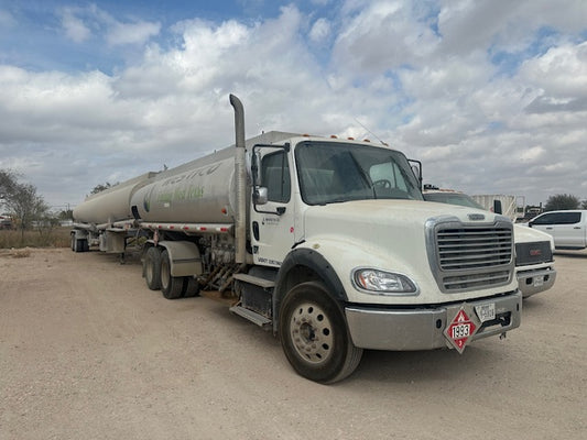2015 Freightliner M2 Series 112 Medium Duty Chassis 2 Door with Tank Trailer