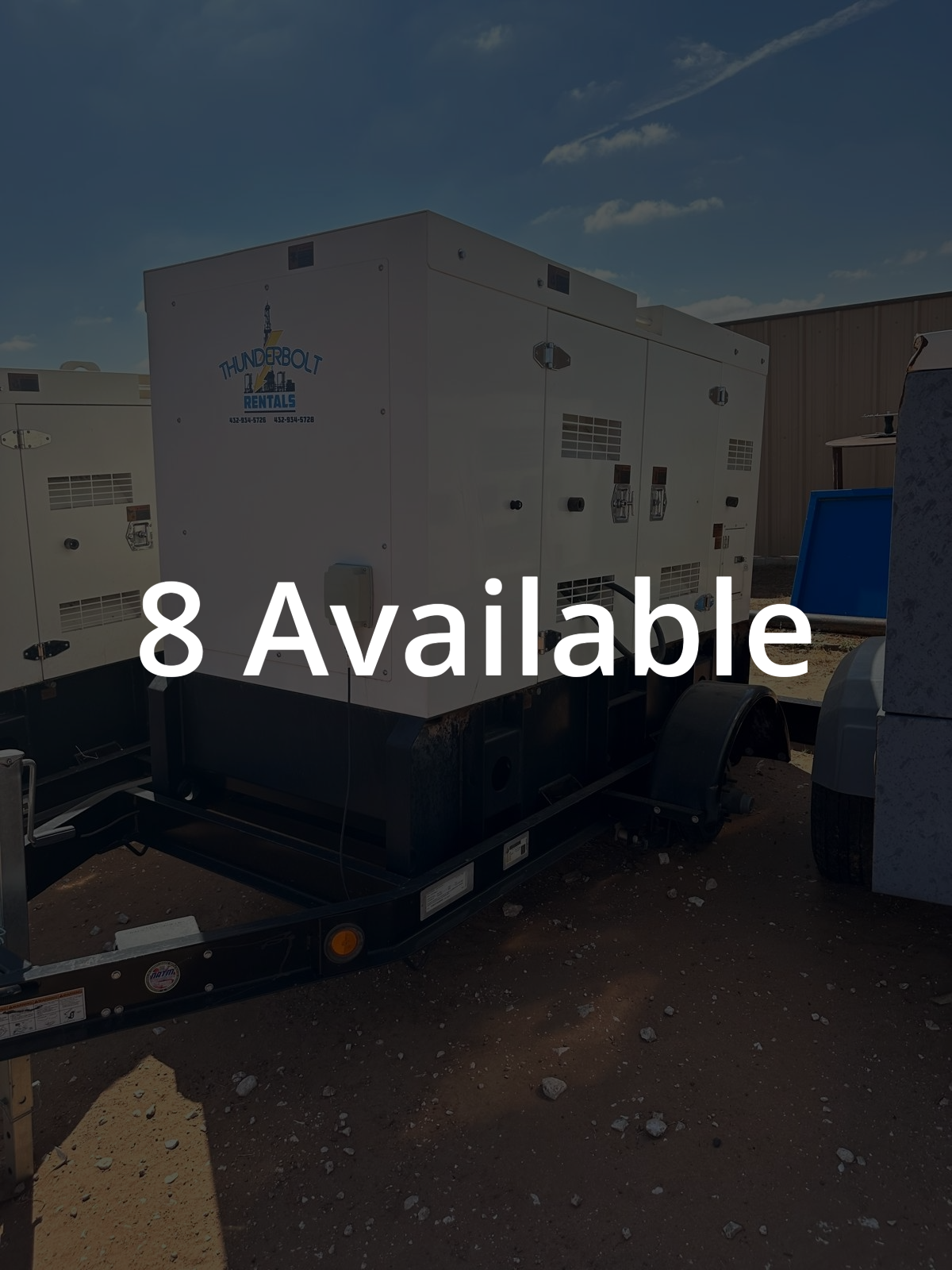 Ultraquip 45kw Trailer Mounted Generator
