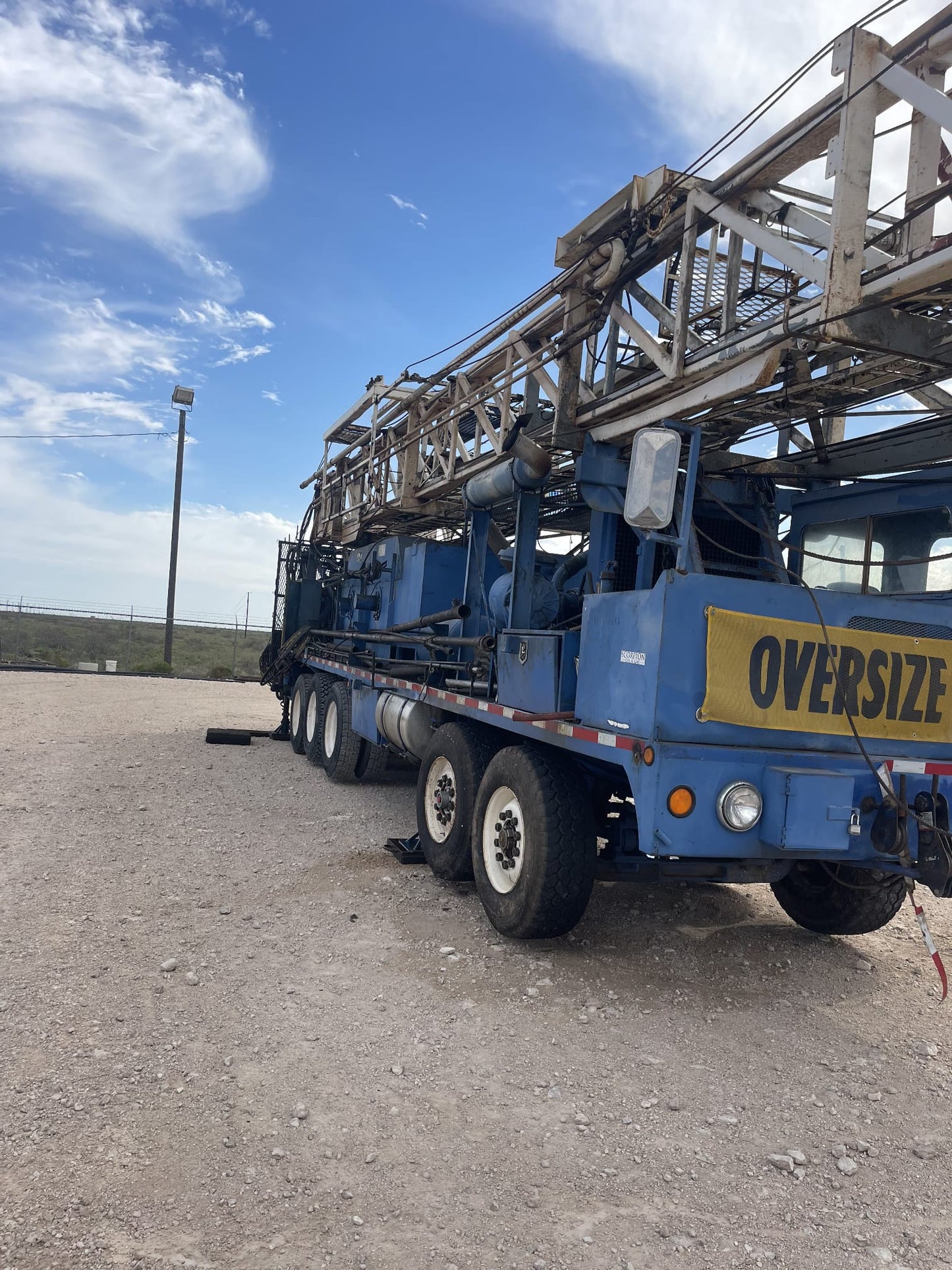 1991 Cooper 350 Double Triple Workover Rig