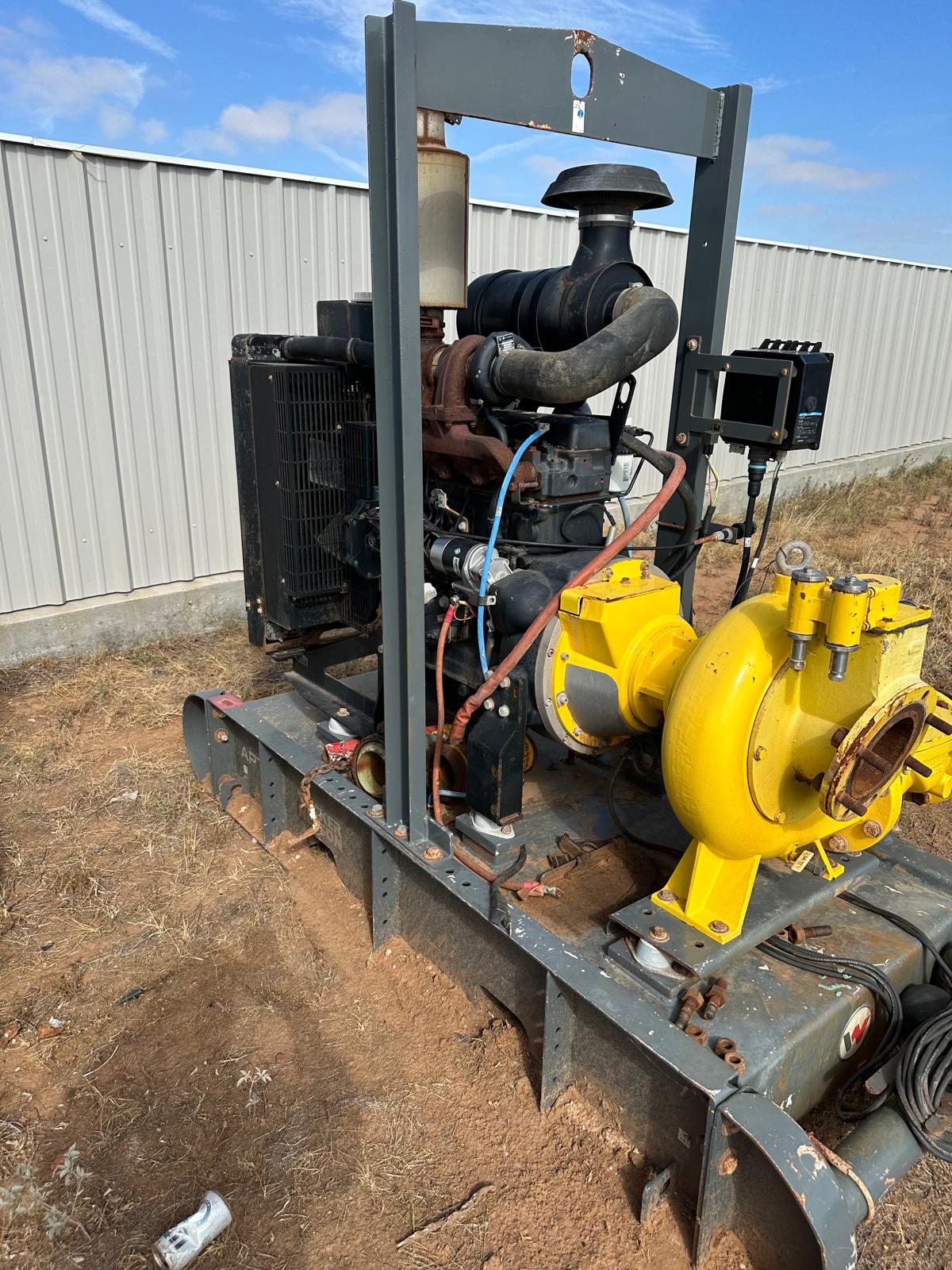 2019 6x6 Wacker Neuson Transfer Pump