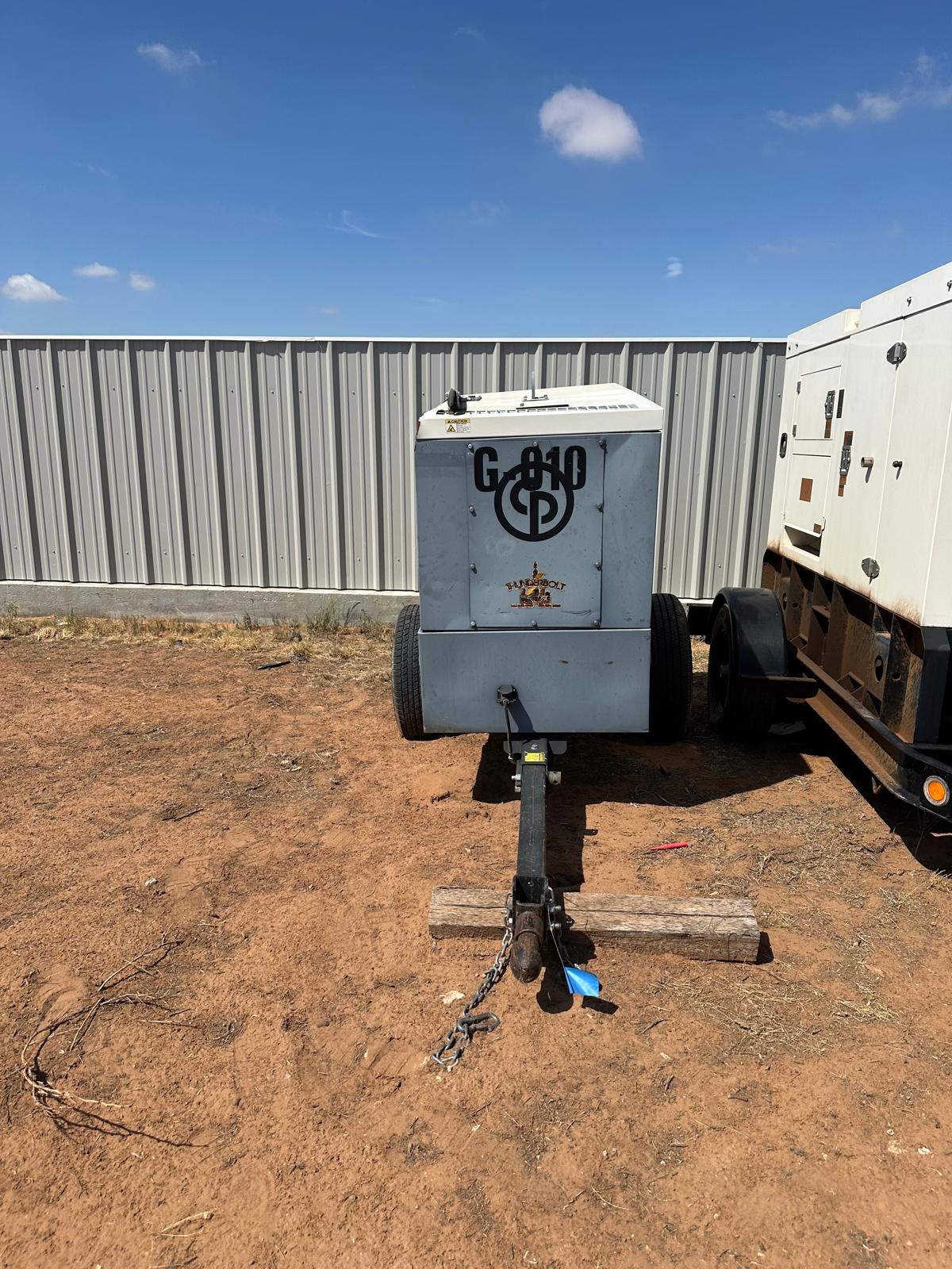 2019 CP 45kw Trailer Mounted Generator