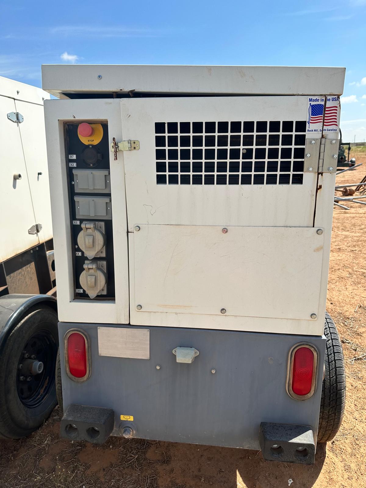 2019 CP 45kw Trailer Mounted Generator
