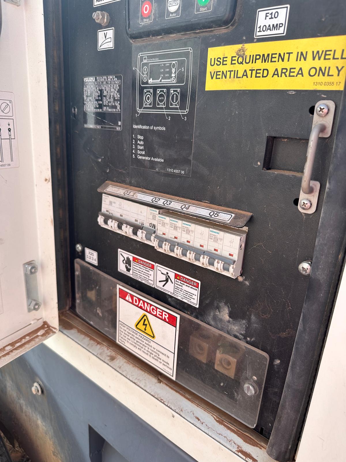 2019 CP 45kw Trailer Mounted Generator