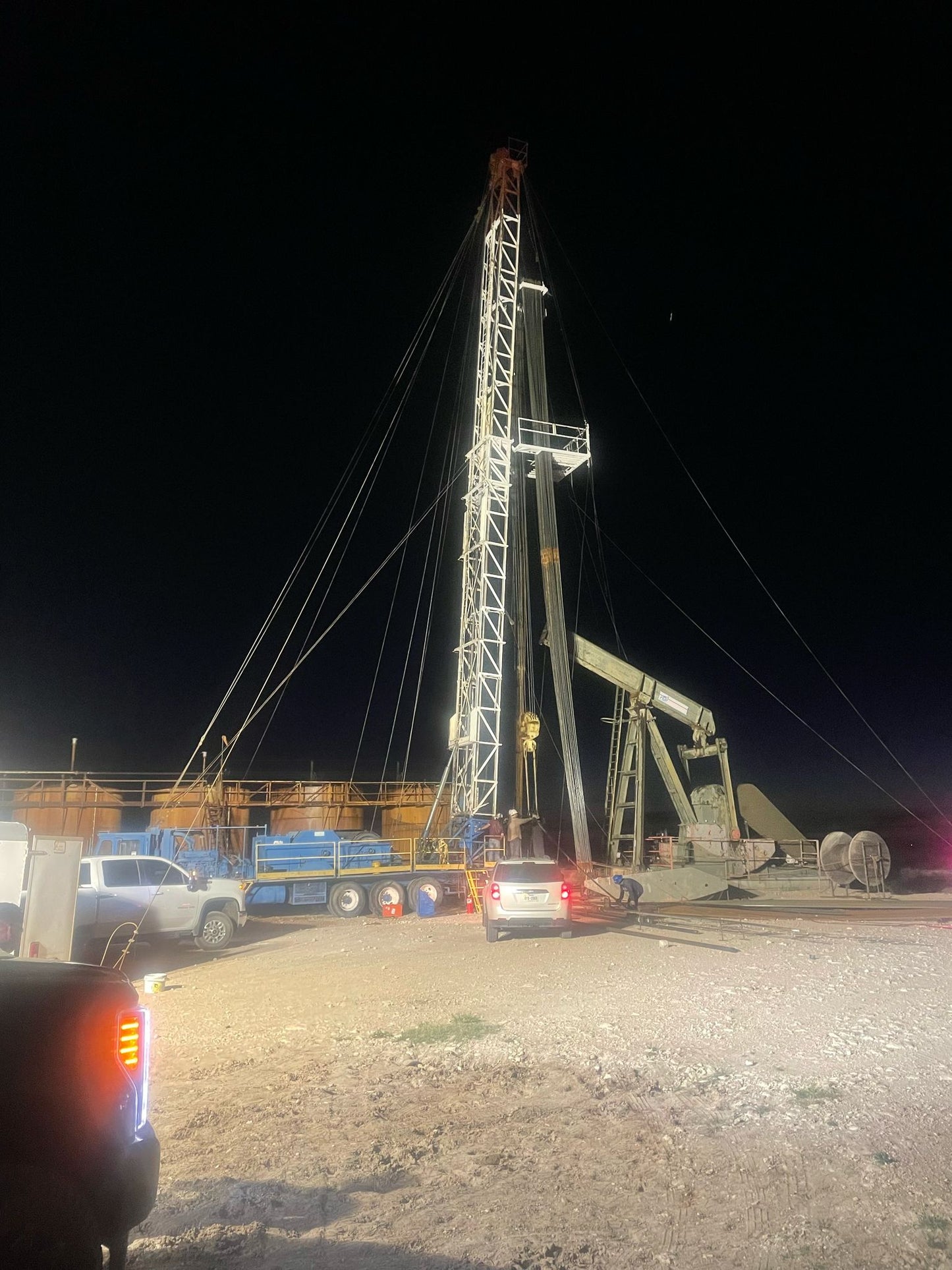 1991 Cooper 350 Double Triple Workover Rig